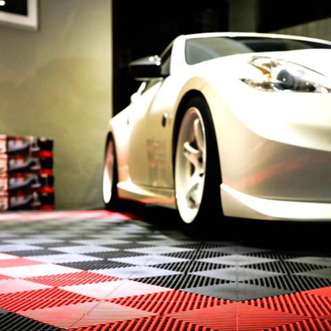 Swisstrax Ribtrax Ribbed Garage Flooring