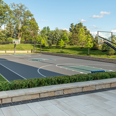 Basketball Courts & Goals