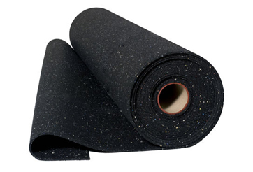 Recycled Rubber Underlayment for Swisstrax Garage Floor Tile