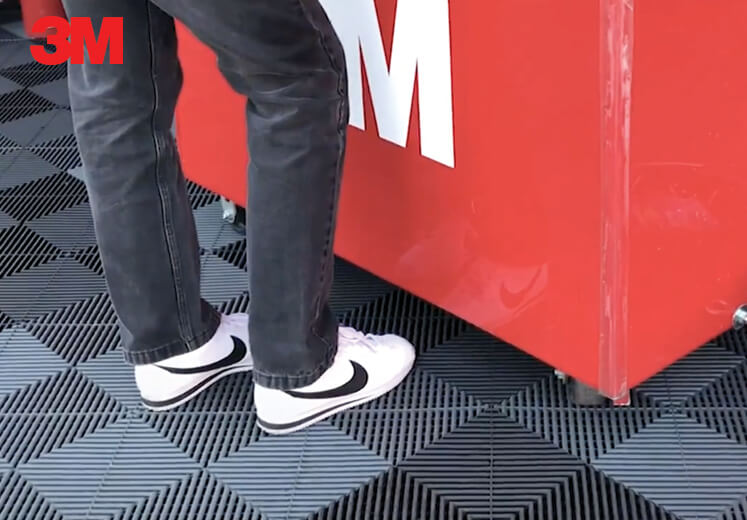 Photo of 3M Floor with Swisstrax Tiles