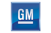 Linked text logo reading 'General Motors'