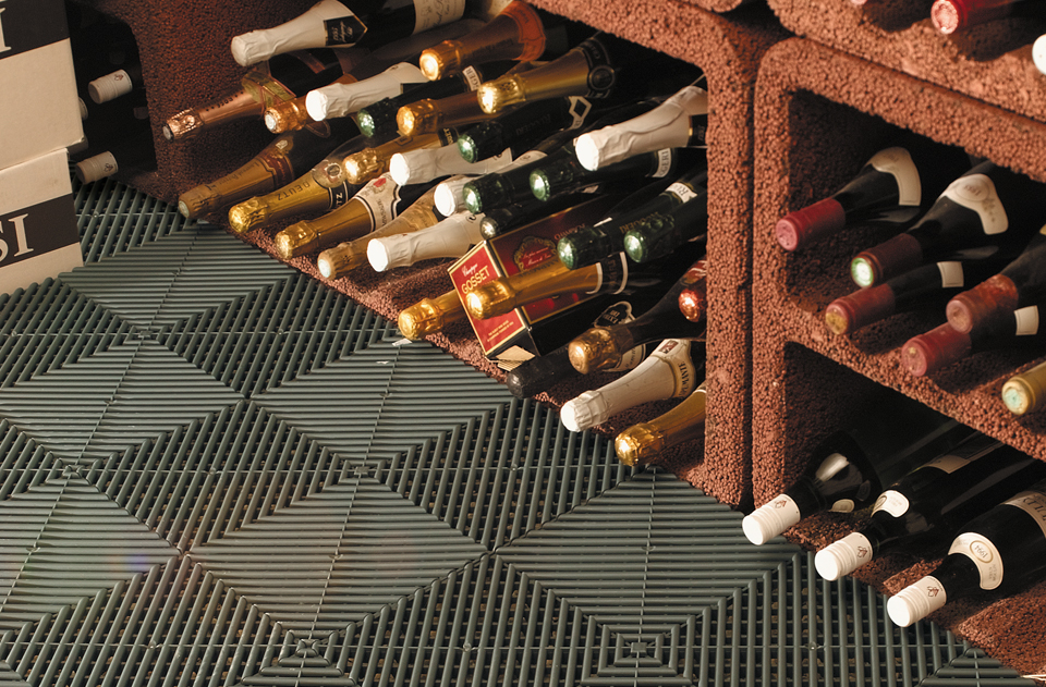 Durable Ribtrax Pro Flooring for Mancave