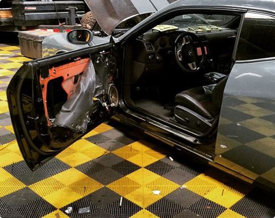 Inferior Protection Features with Epoxy