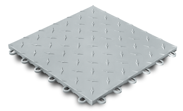 Diamondtrax Pearl Silver Tile