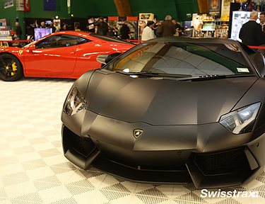 Swisstrax Flooring at Car Show