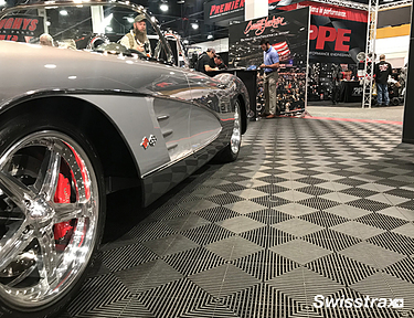 Swisstrax Two-Tone Trade Show Flooring