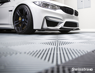 Ribtrax Pro tiles in white